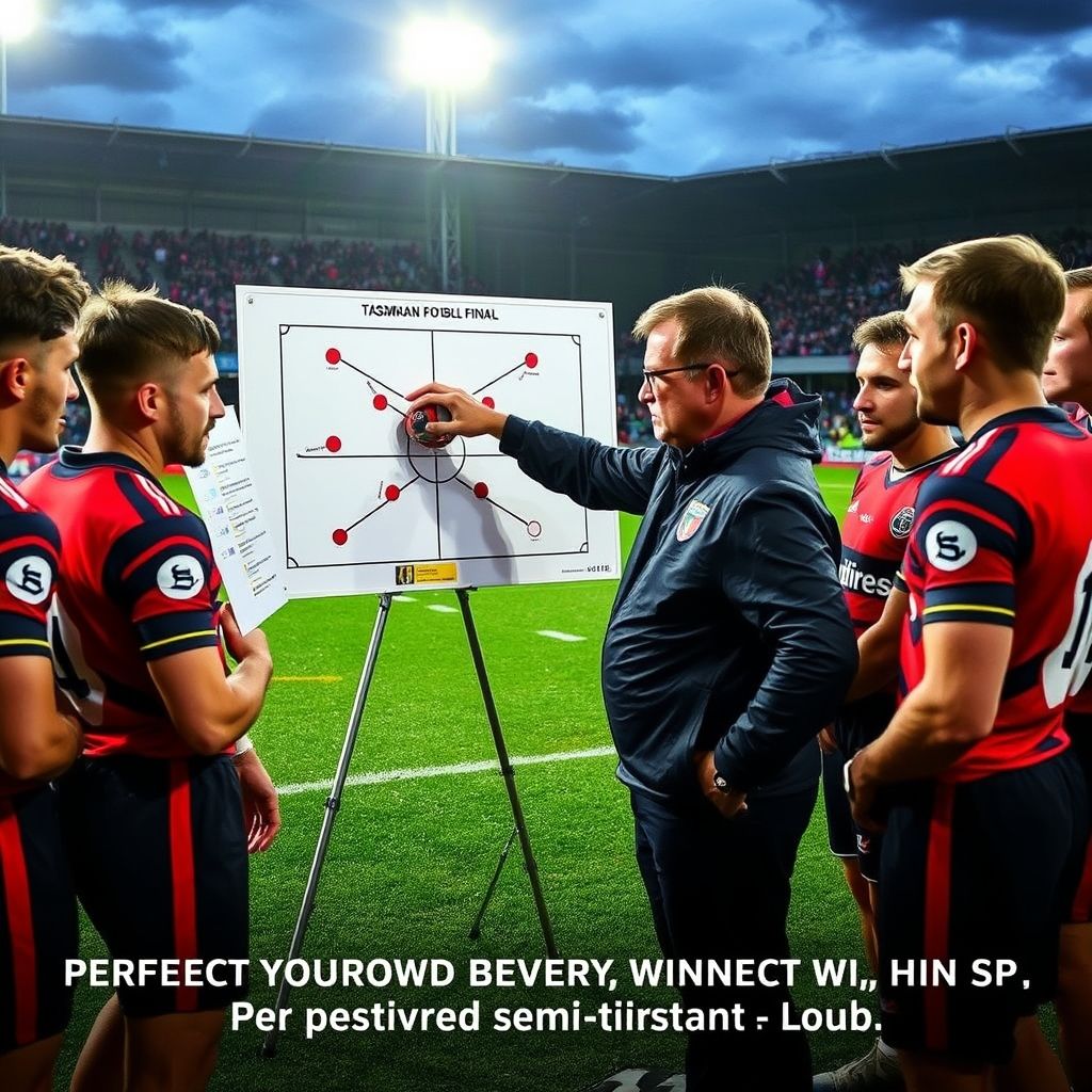 米乐体育m6官网下载-塔斯马尼亚联主帅战术布置细致，力争半决赛全胜